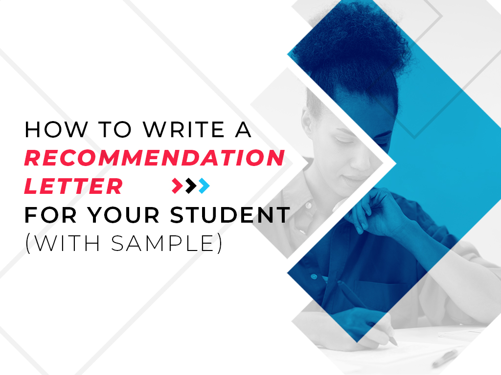 Recommendation Letter for your student